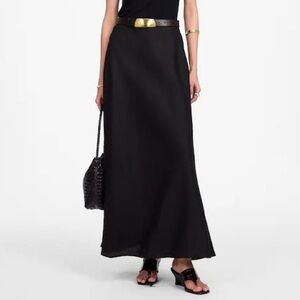 Madewell Black Maxi Skirt